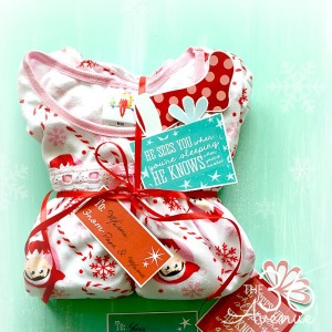 Christmas Gift Idea and Gift Tag Printable - Such an adorable way to start the Christmas Season!