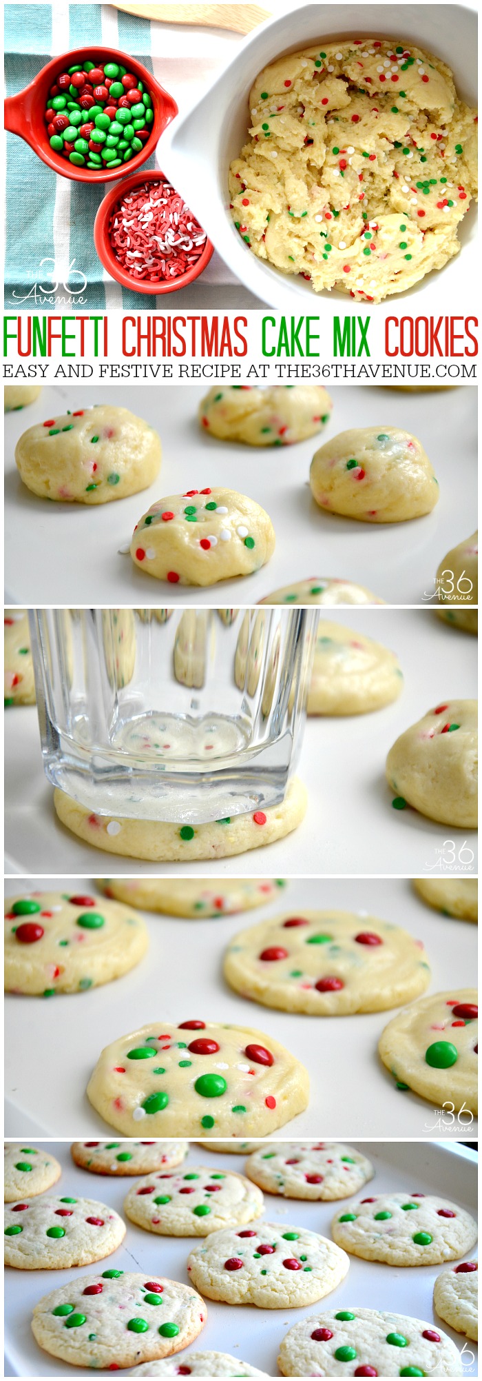 Christmas Cookies – Funfetti Cookies   The 20th AVENUE