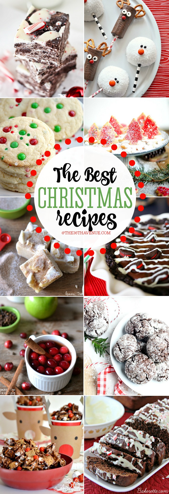 Christmas Recipes - These dessert recipes are perfect for everyday snacks, to give as Christmas Edible Gifts, or to make anytime that your are craving something sweet and delicious! Surprise your family and friends with any of these yummy Christmas Treats! PIN IT NOW and make them later!