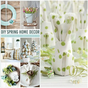 DIY Easter Home Decor Ideas - Beautiful Spring Home Decor Ideas that you can make at home!