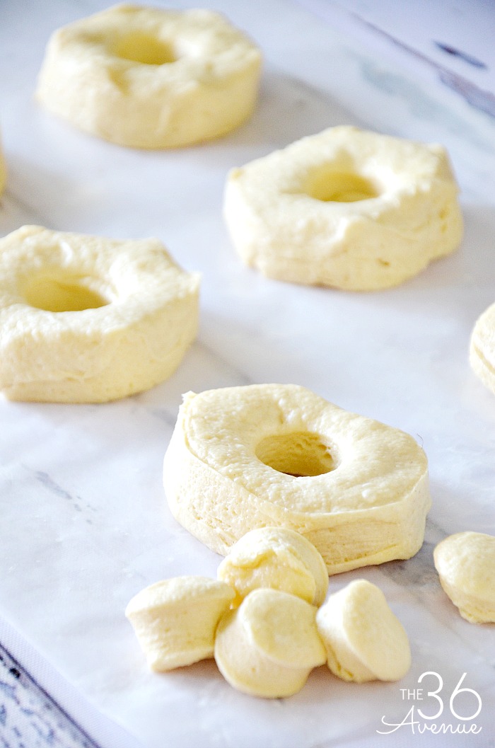 This is the easiest and quickest Doughnut Recipe ever! With this recipe you can have a plate of hot delicious doughnuts in 15 minutes or less! So darn good! 