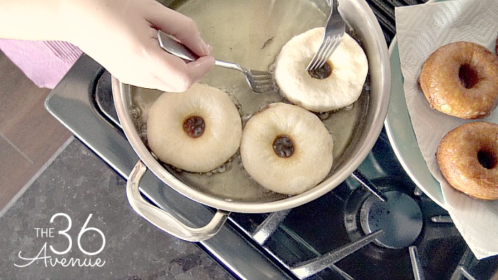 This is the easiest and quickest Doughnut Recipe ever! With this recipe you can have a plate of hot delicious doughnuts in 15 minutes or less! So darn good! 