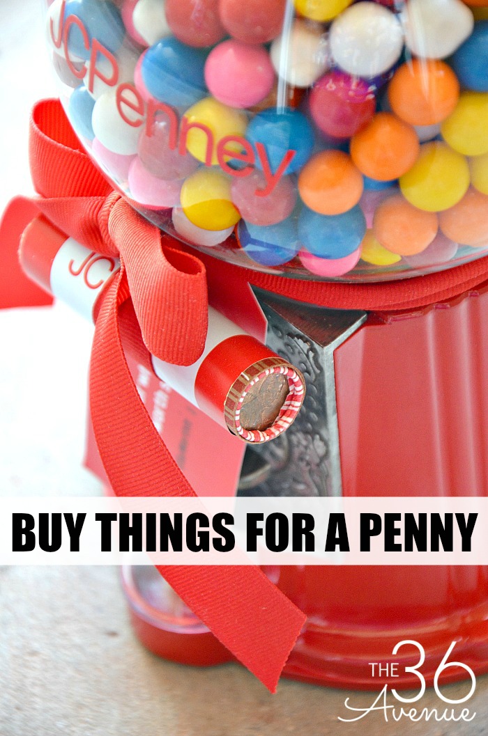How to buy things for just a penny at JCPenney! 
