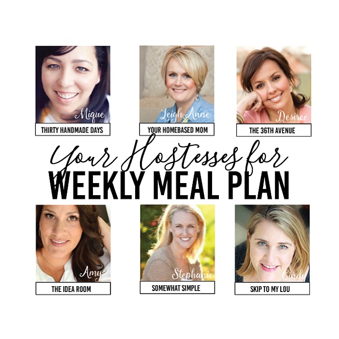 Weekly Meal Plan – Week 20