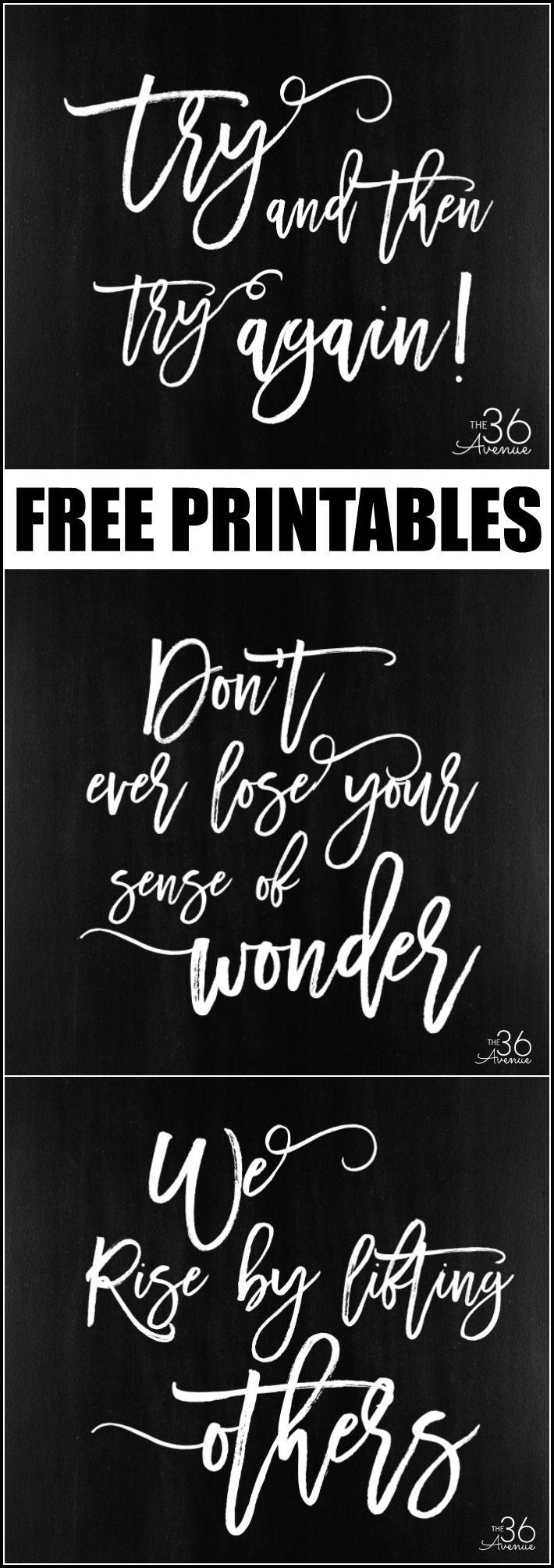 Free Printables at the36thavenue.com