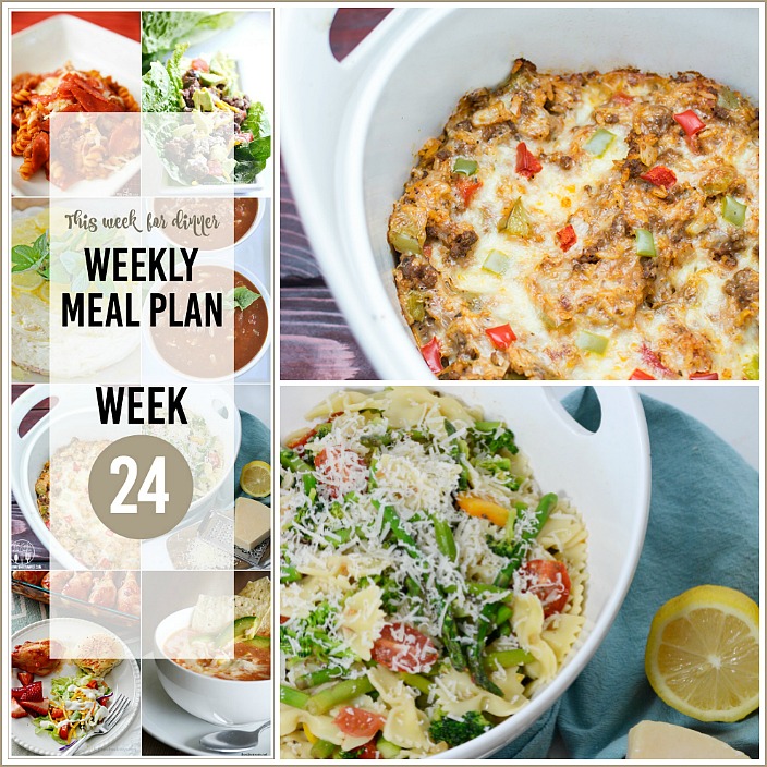 Weekly Meal Plan Recipe  24 the36thavenue.com