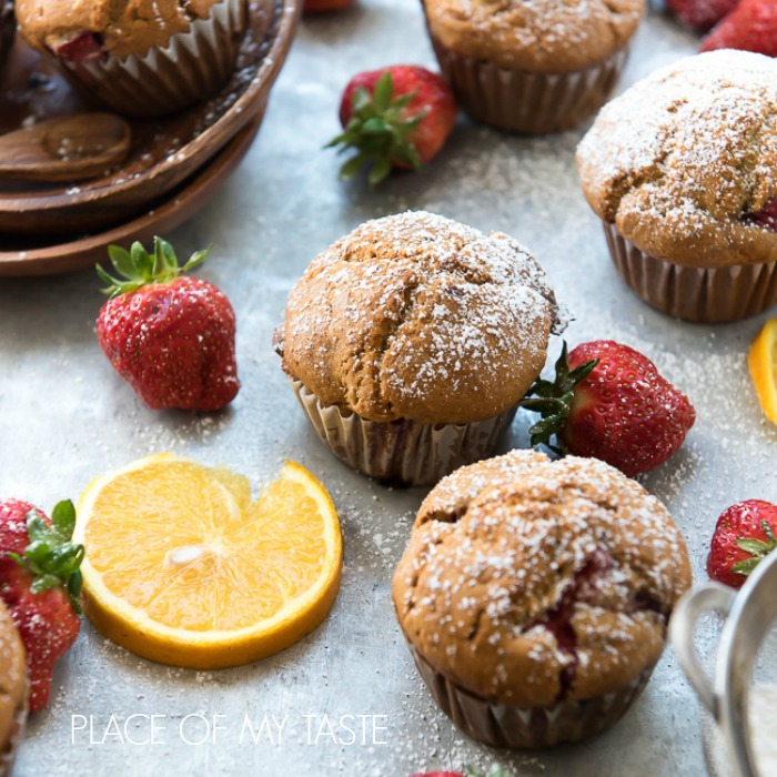 Strawberry Orange Muffin Recipe - These are delicious.