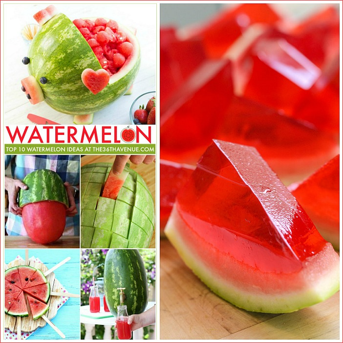 Watermelon Hacks and recipes that you can make. So many clever ideas. Pin it NOW and make them later.