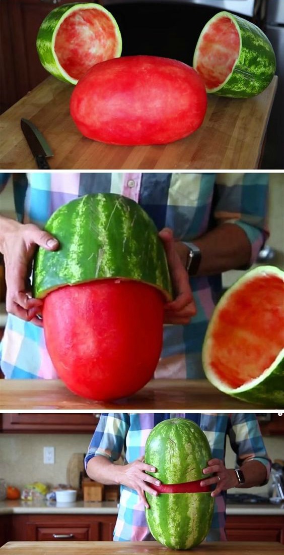 Watermelon Hacks and recipes that you can make. So many clever ideas. Pin it NOW and make them later.