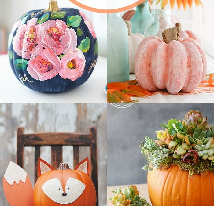 Fall Decor – DIY Pumpkin Tutorials