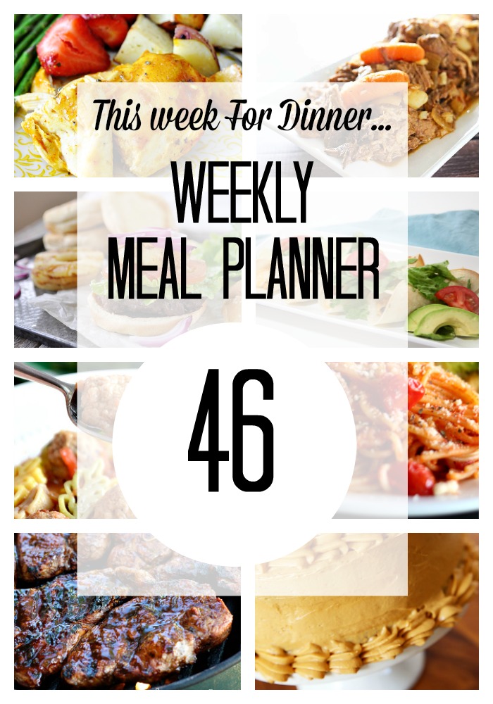 Weekly Meal Plan - These recipes are delicious and easy to make.