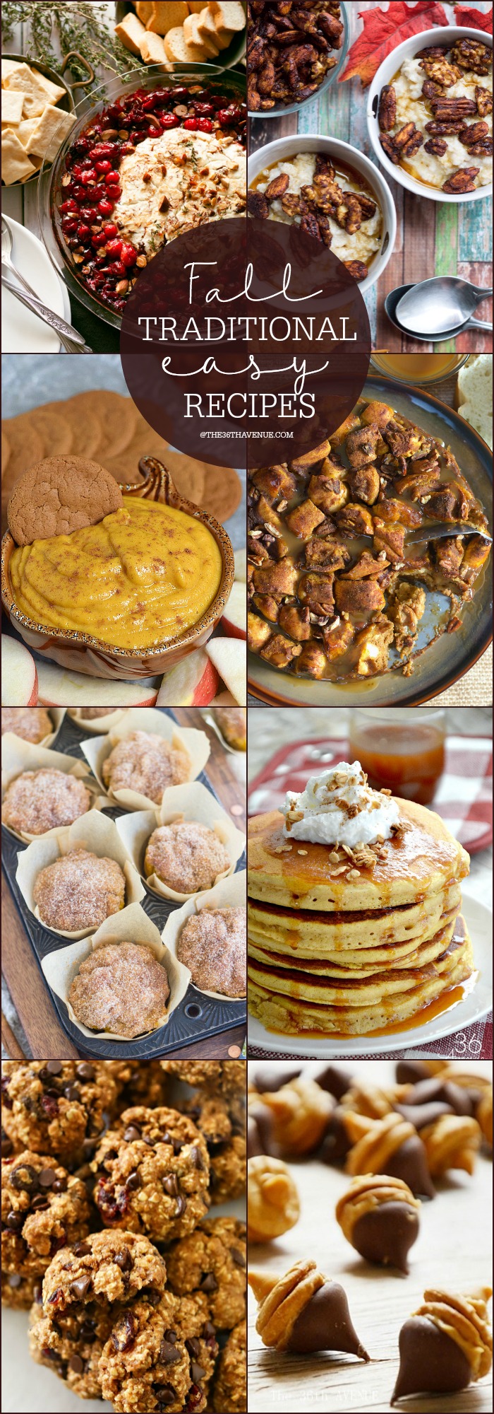 Fall Recipes - Easy traditional Fall Recipes made with ingredients that you may already have in your kitchen. 