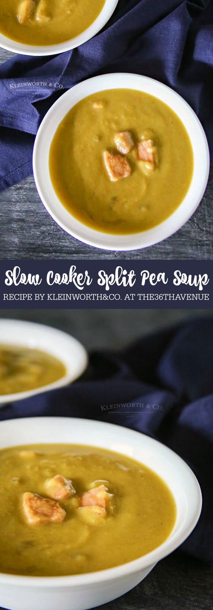Slow Cooker Split Pea Soup Recipe 