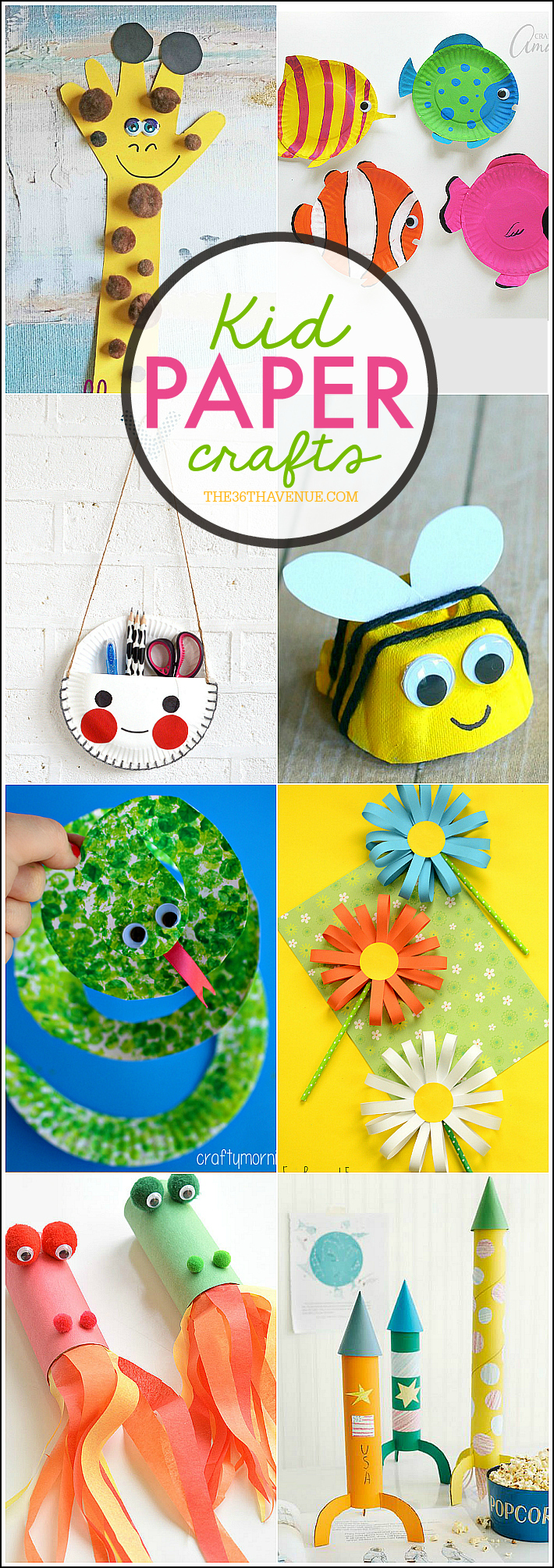 Kid Paper Crafts - Craft Ideas for Kids