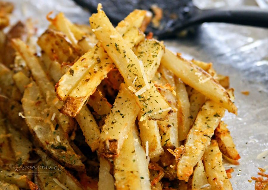 Baked Garlic Parmesan Steak Fries The 36th Avenue