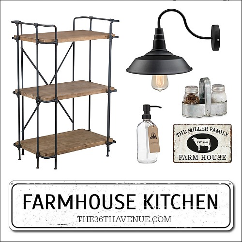 Kitchen Farmhouse Decor - Affordable Ideas - The 36th AVENUE - Farmhouse Kitchen Decor Home Online